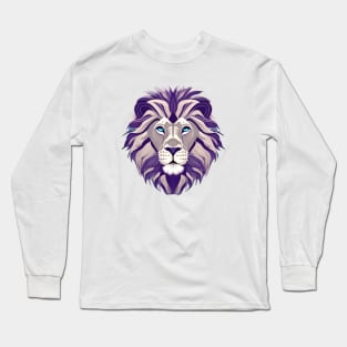 Lion Face Long Sleeve T-Shirt